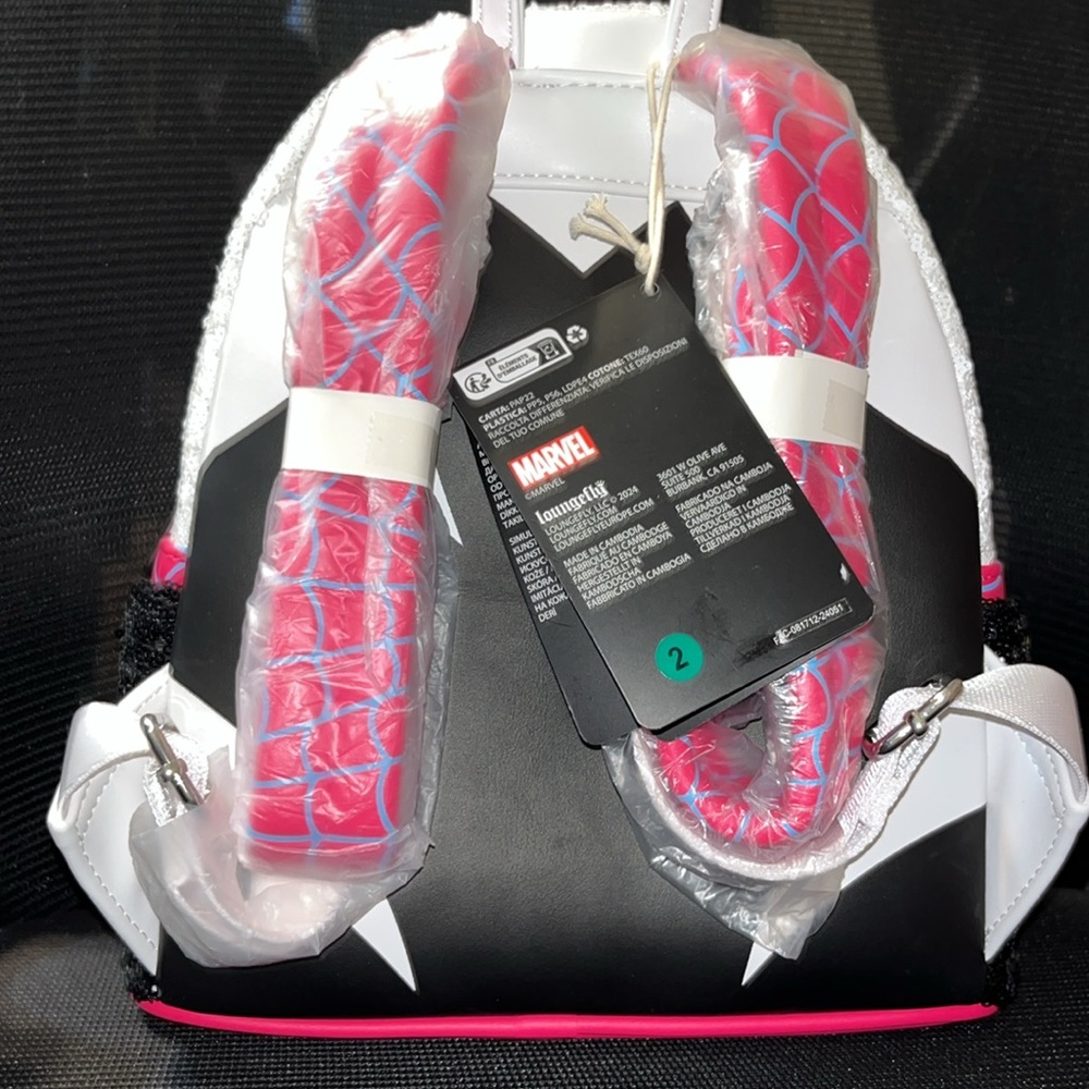 Loungefly Marvel Spider-Man Spider-Gwen Sequin Mini Backpack BoxLunch Exclusive - Picture 5 of 5